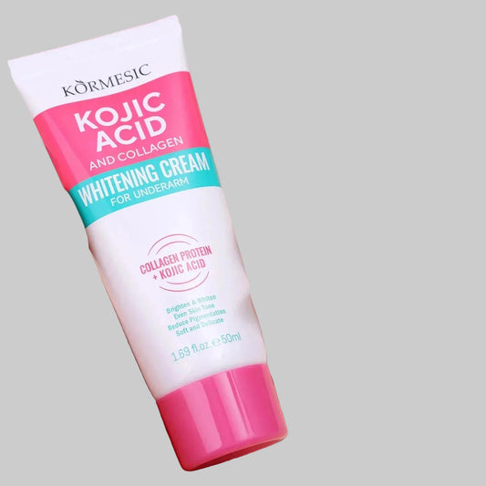 Kormesic Kojic Acid and Collagen Whitening Cream.