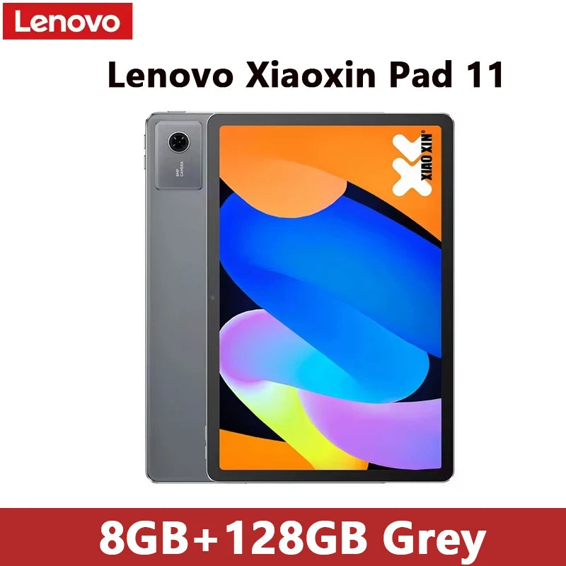 Global ROM Lenovo Xiaoxin Pad 11 MediaTek Dimensity 6300 11" 2.5K Screen 128GB 256GB ROM 7040mAh Idea Tab Android Tablet 2025