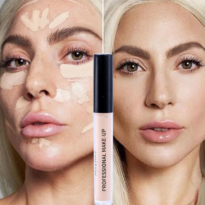 High Covering Face Concealer Cream Contour Foundation Full Cover Dark Circles Acne Waterproof Lasting Brightening Face Cosmetic