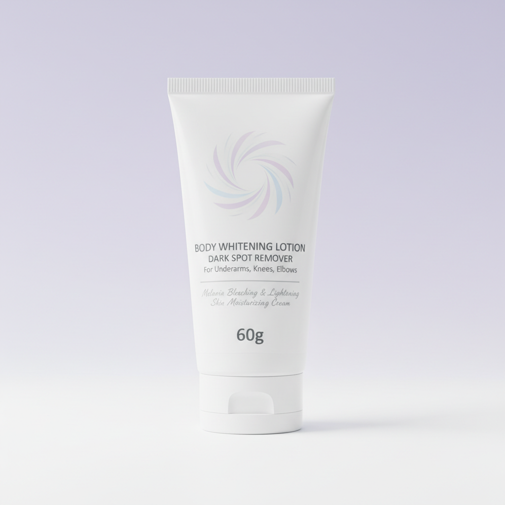 Body Whitening Lotion Dark Spot Remover For Underarms Knees Elbows Melanin Bleaching Lightening Skin Moisturizing Cream 60g