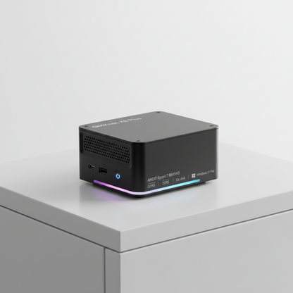 GMKtec K8 Plus Mini PC – AMD Ryzen 7 8845HS, DDR5, Oculink, Windows 11 Pro
