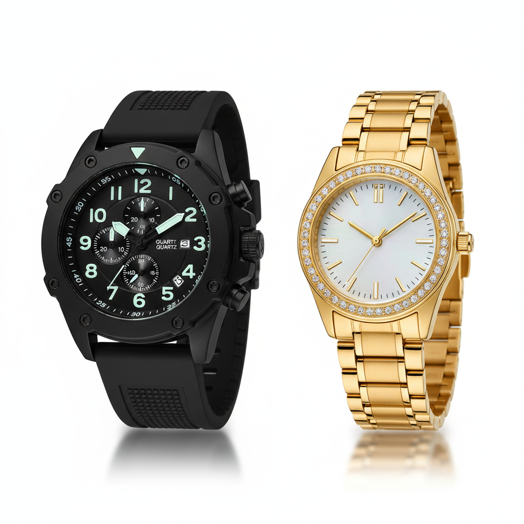 His & Hers Watch Bundle – Style for Two