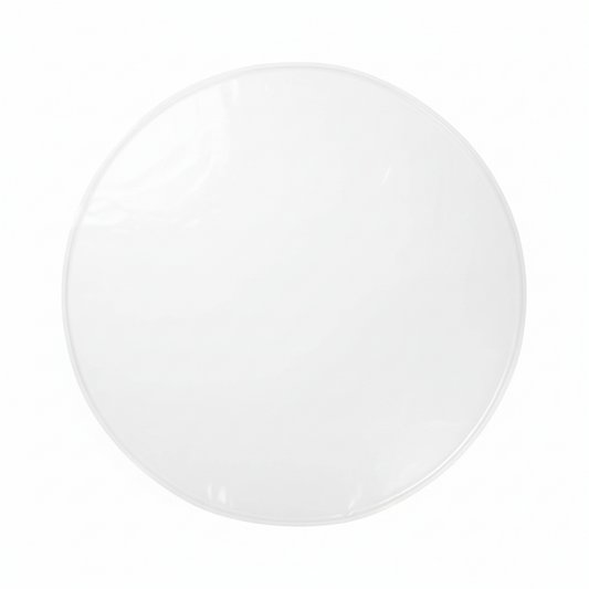 Clear round PVC table protector, waterproof and oil-proof